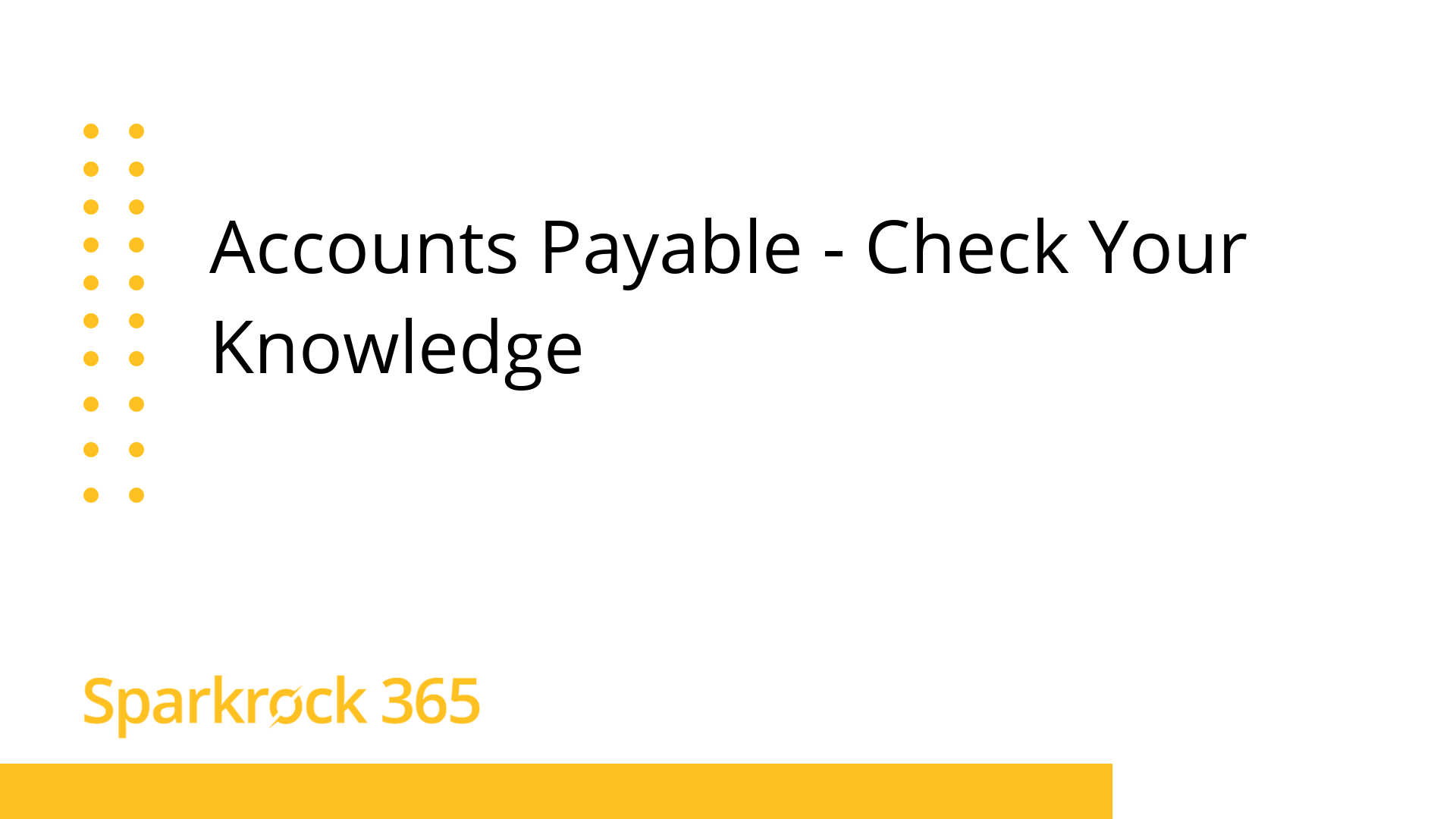 Check your knowledge