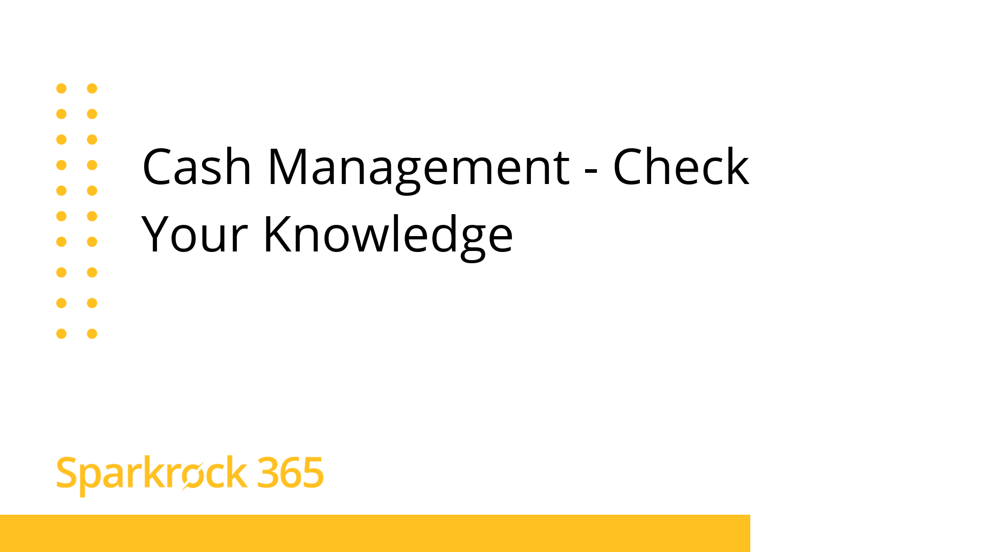 Check your knowledge