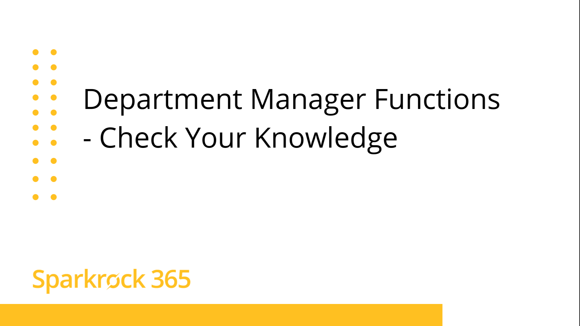 Check your knowledge