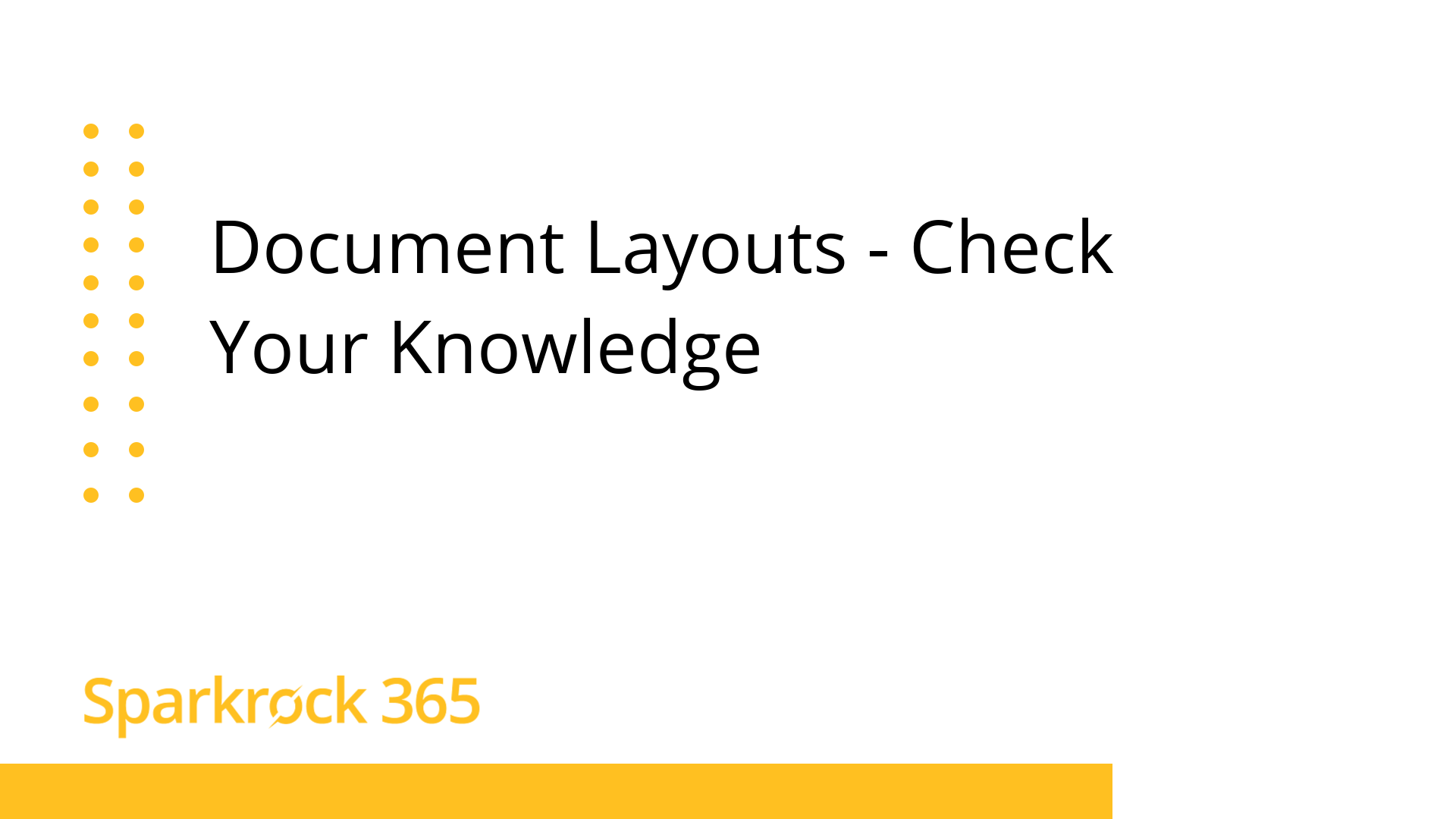 Check your knowledge