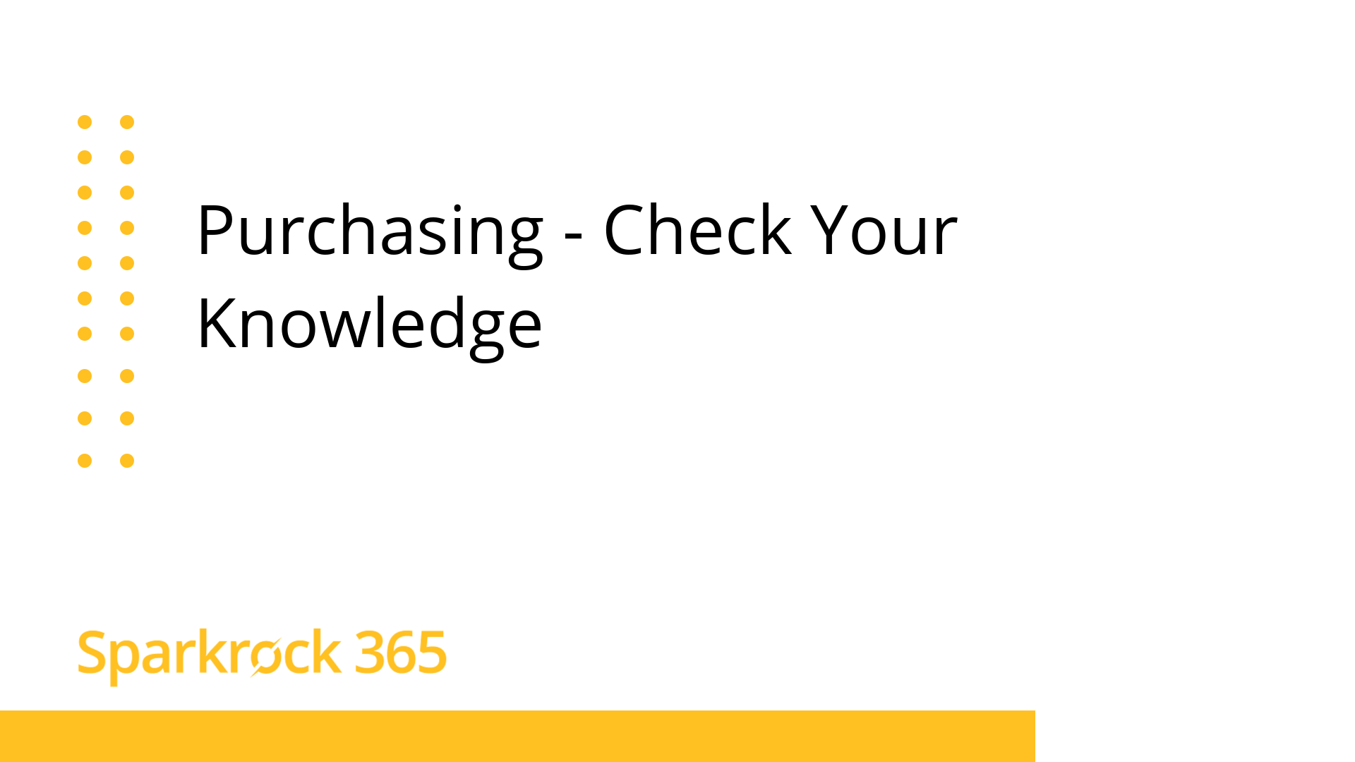 Check your knowledge