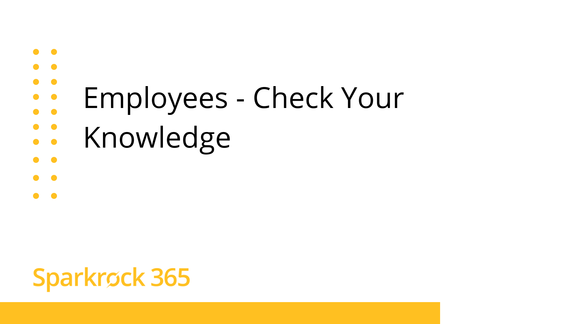 Check your knowledge